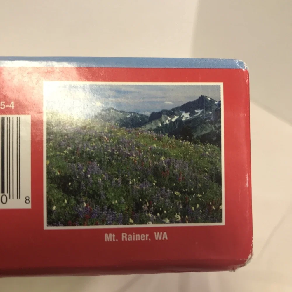 Sealed 1995 Vintage Hoyle 1000 Piece Jigsaw Puzzle Mt. Rainer